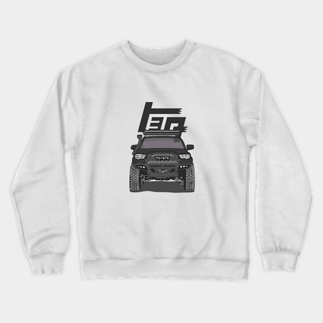 4Runner TRD Offroad adventures - Black Essential Crewneck Sweatshirt by 4x4 Sketch